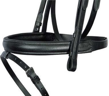 Harry&#039;s Horse hoofdstel Nero Soft zwart/zilver