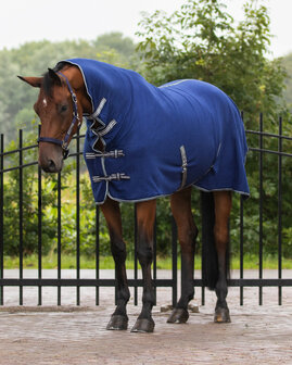 QHP zweetdeken Basic met hals en buiksingels