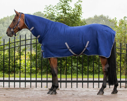 QHP zweetdeken Basic met hals en buiksingels