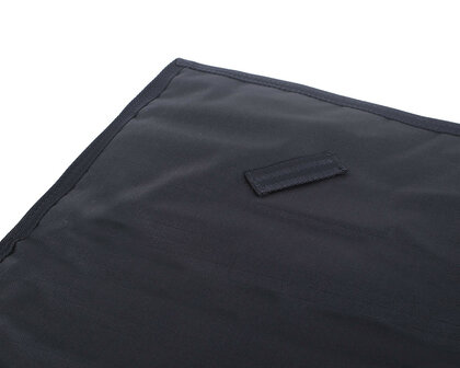 QHP losse waterdichte buikflap 200 gram zwart