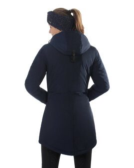QHP waterdichte winterjas Linde navy