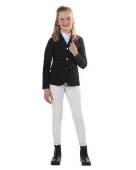 QHP wedstrijdjas Juliet Junior zwart