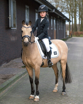 QHP wedstrijdjas Juliet Junior zwart