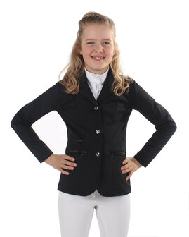 QHP wedstrijdjas Juliet Junior zwart