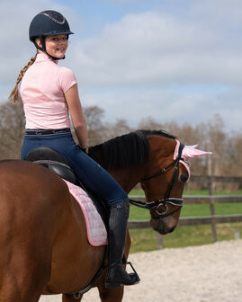 QHP rijlegging Eden anti-slip zitvlak navy