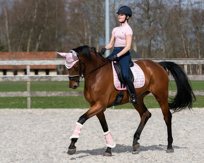 QHP rijlegging Eden anti-slip zitvlak navy