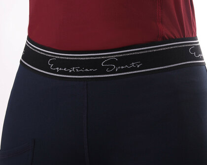 QHP rijlegging Eden anti-slip zitvlak navy