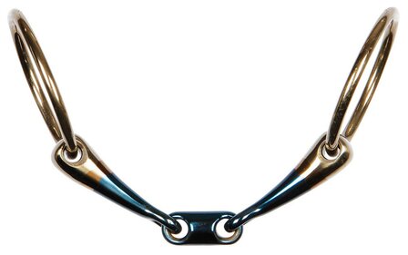 Harry&#039;s Horse watertrens dubbelgebroken Sweet Iron 20mm