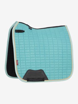 LeMieux zadeldek Suede Dressage Square lagoon