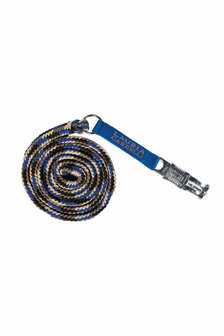 Lauria Garrelli halstertouw Amalfi met paniekhaak blauw