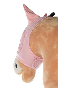 HKM Hobby Horse vliegenmasker lichtroze