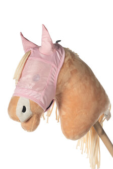 HKM Hobby Horse vliegenmasker lichtroze
