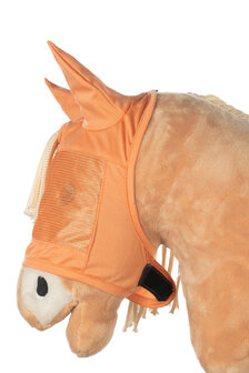 HKM Hobby Horse vliegenmasker oranje