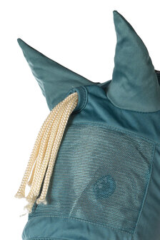 HKM Hobby Horse vliegenmasker turquoise