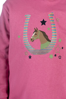 HKM hoody Diana roze