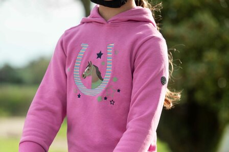 HKM hoody Diana roze