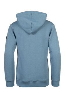 HKM hoody Diana rookblauw