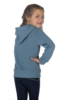 HKM hoody Diana rookblauw