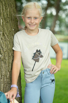 HKM t-shirt Hobby Horsing Rainbow