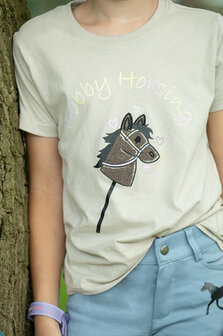 HKM t-shirt Hobby Horsing Rainbow