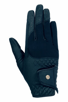 HKM rijhandschoenen Samira donkerblauw