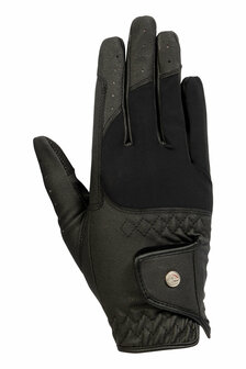 HKM rijhandschoenen Samira zwart
