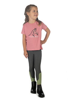 HKM t-shirt Grace lichtroze
