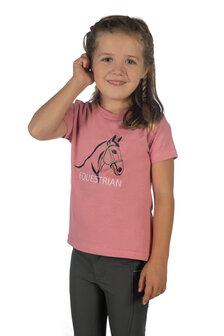 HKM t-shirt Grace lichtroze