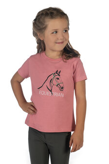 HKM t-shirt Grace lichtroze