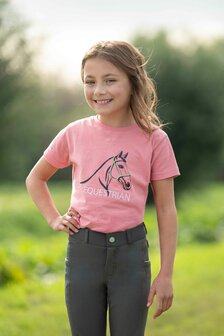 HKM t-shirt Grace lichtroze