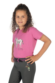 HKM t-shirt Sparkle roze
