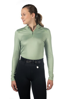 HKM trainingsshirt Summer Milano II jade