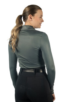 HKM trainingsshirt Summer Milano II grijsgroen