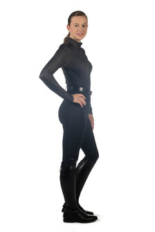HKM trainingsshirt Summer Milano II zwart