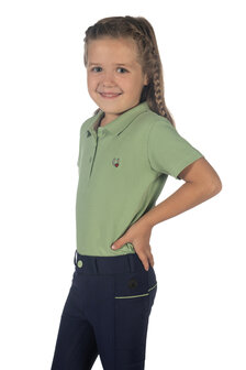 HKM polo shirt Claire jade