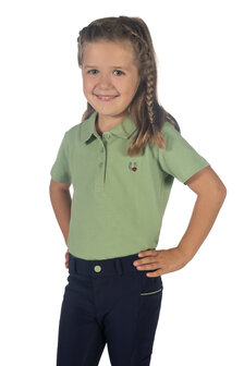 HKM polo shirt Claire jade