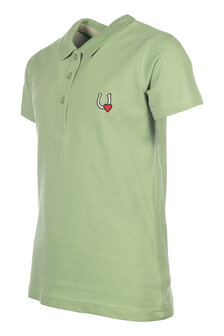HKM polo shirt Claire jade