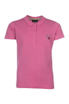 HKM polo shirt Claire roze