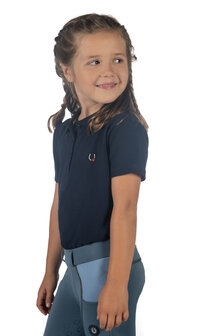 HKM polo shirt Claire donkerblauw