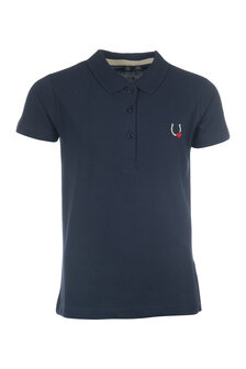 HKM polo shirt Claire donkerblauw