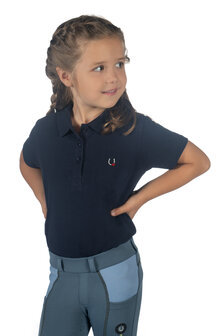 HKM polo shirt Claire donkerblauw