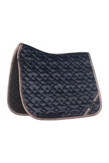 HKM zadeldek Golden Bit donkerblauw