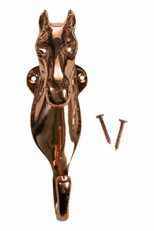 HKM hoofdstelhanger Horse Head koper