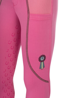 HKM rijlegging Claire siliconen zitvlak roze