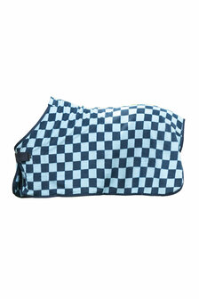 HKM cooler zweetdeken Henni voor shetty&#039;s donkerblauw/blauw