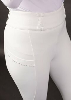 Harry&#039;s Horse rijlegging Competition Crystal Full Grip wit