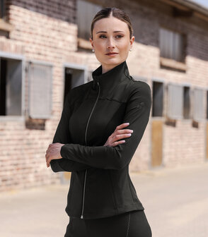 ELT powerstretch sweatvest Padua zwart