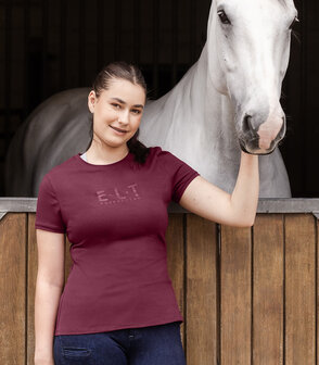 ELT t-shirt Perugia velvet rood
