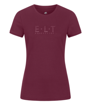 ELT t-shirt Perugia velvet rood