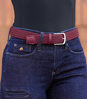 ELT elastische riem Malina velvet rood